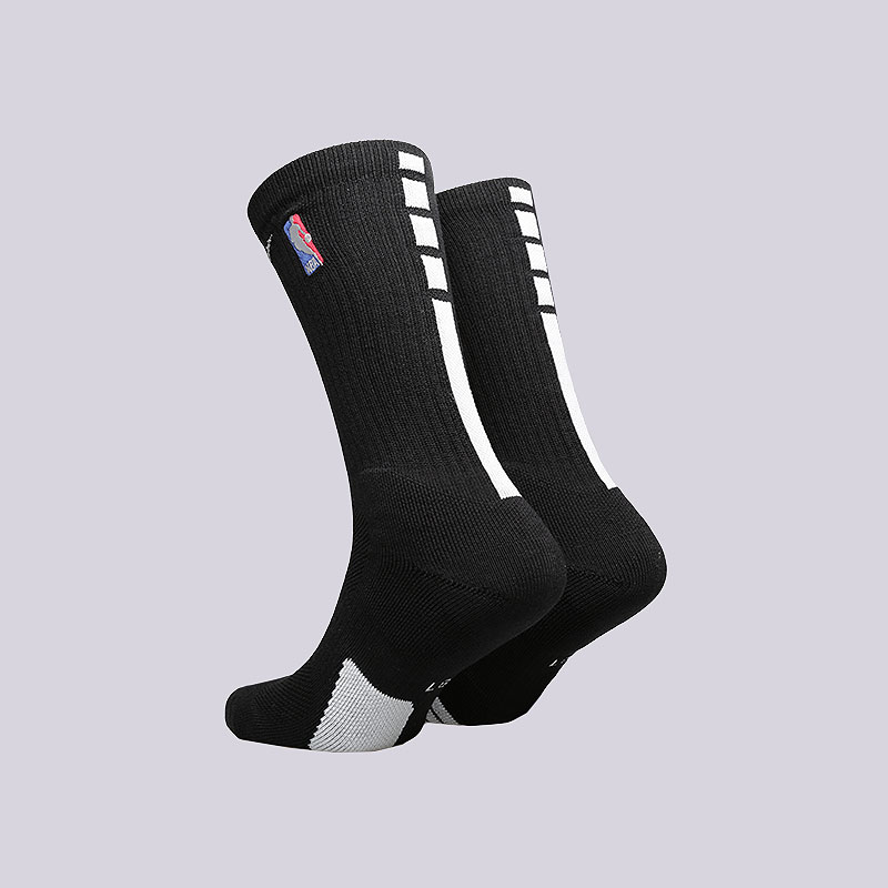 мужские черные носки Nike Elite NBA Crew Basketball Socks SX7587-010 - цена, описание, фото 2